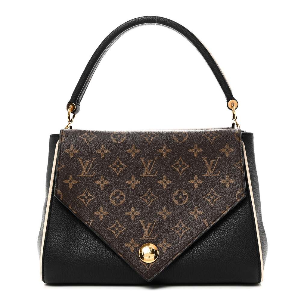 Louis Vuitton Grained Calfskin Double V #261763L18B
